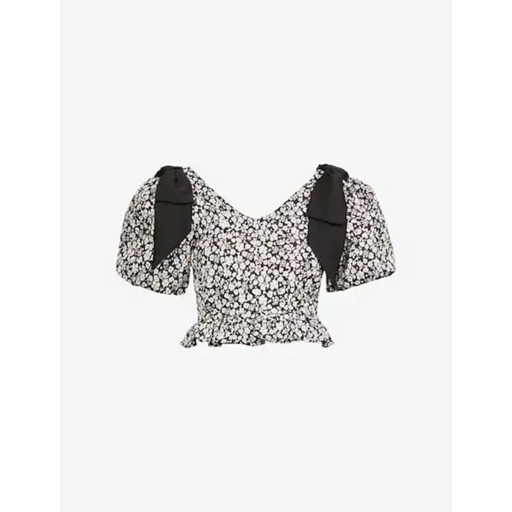 SISTER JANE 
Willow Woods Floral-Print Woven Top - Picture 5 of 8